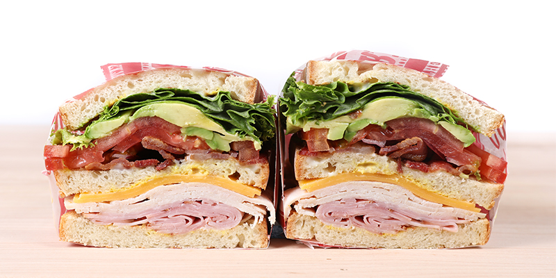 Frazier Farms deli sandwich