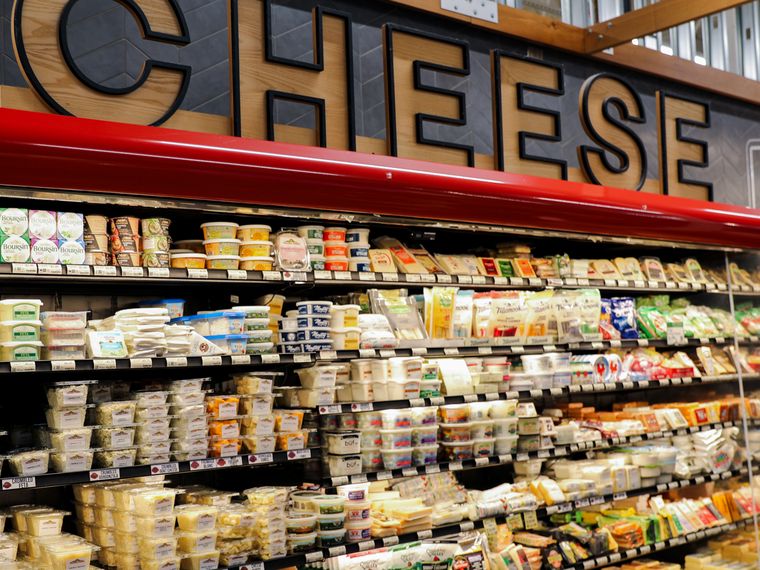 Cheese counter