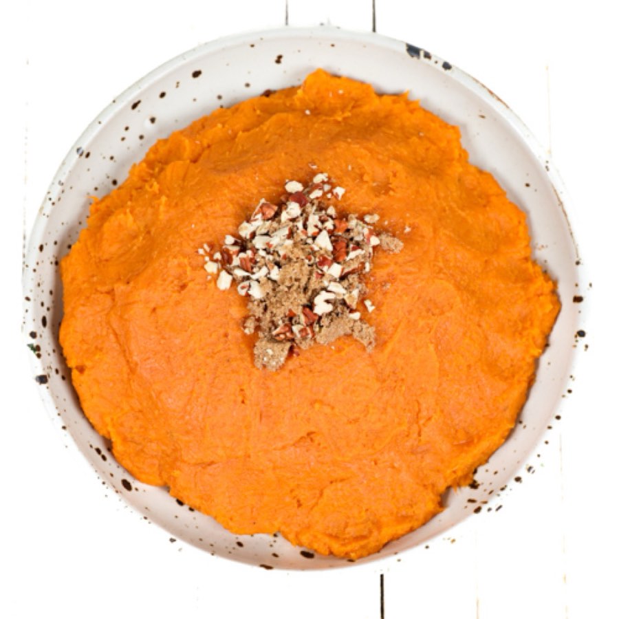 Maple Mashed Sweet Potatoes