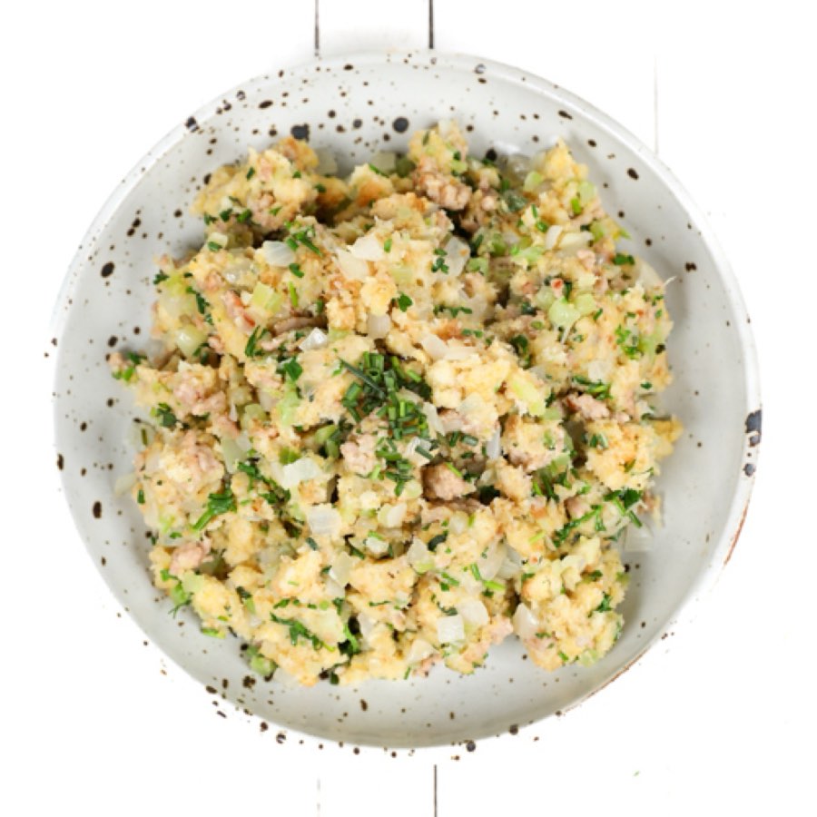 Sausage Cornbread Stuffing