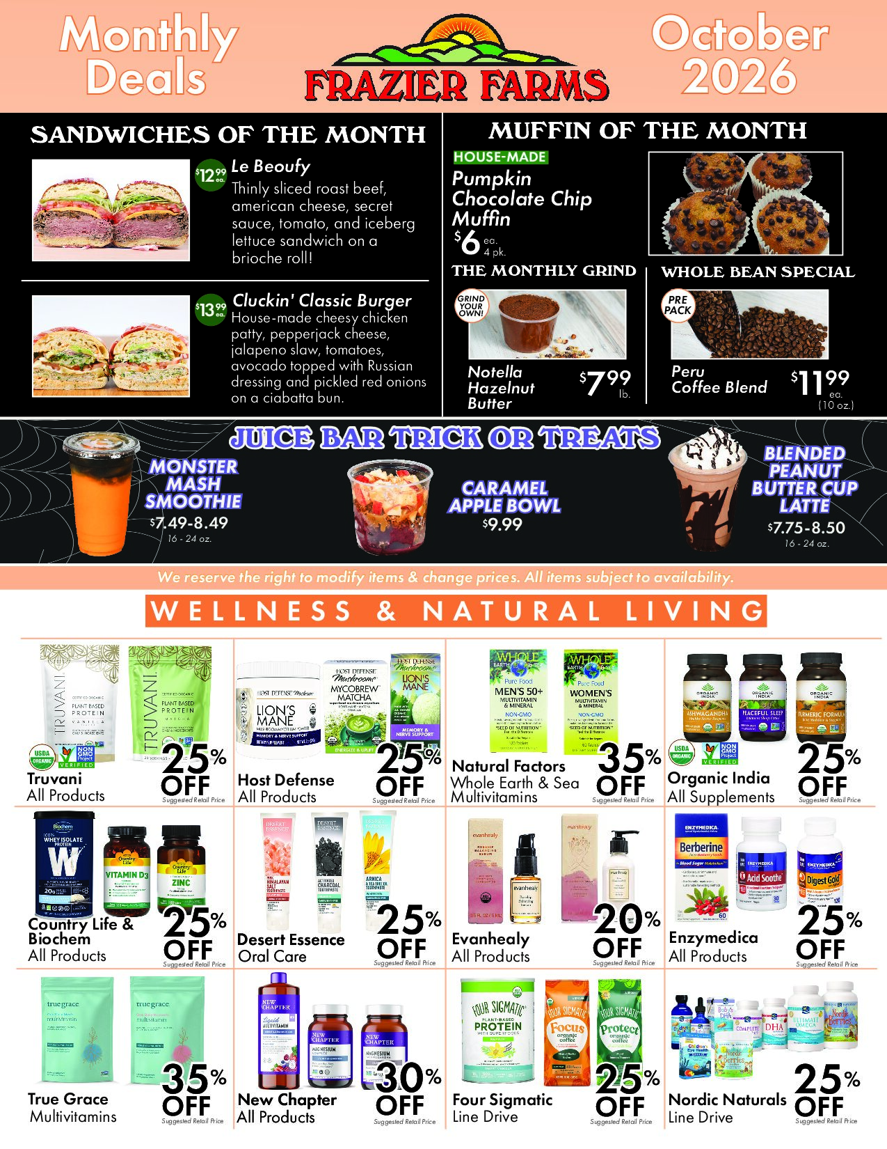 Monthly ad page 1